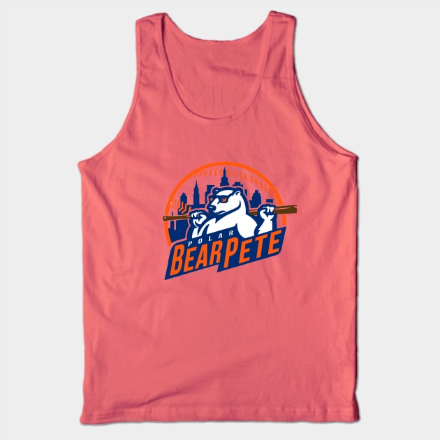 Polar Bear Pete, Pete Alonso | New York Mets Tank Top by FanSwagUnltd